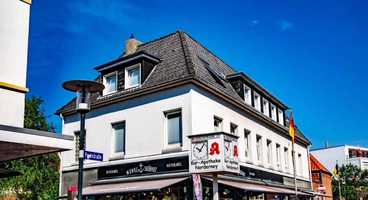 Ferienwohnung Westwind im Haus Portscher Norderney Exterior foto