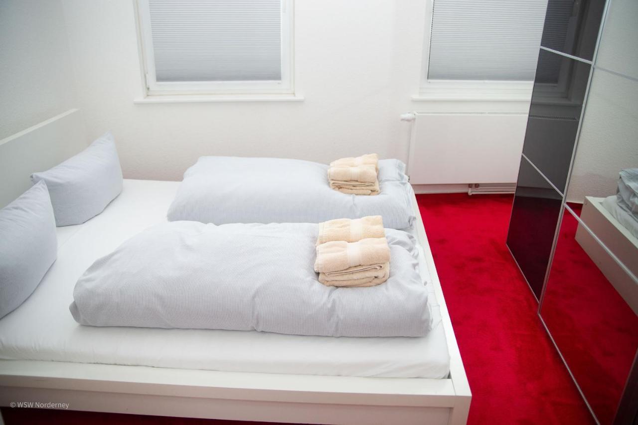 Westwind im Haus Portscher Norderney Exterior foto